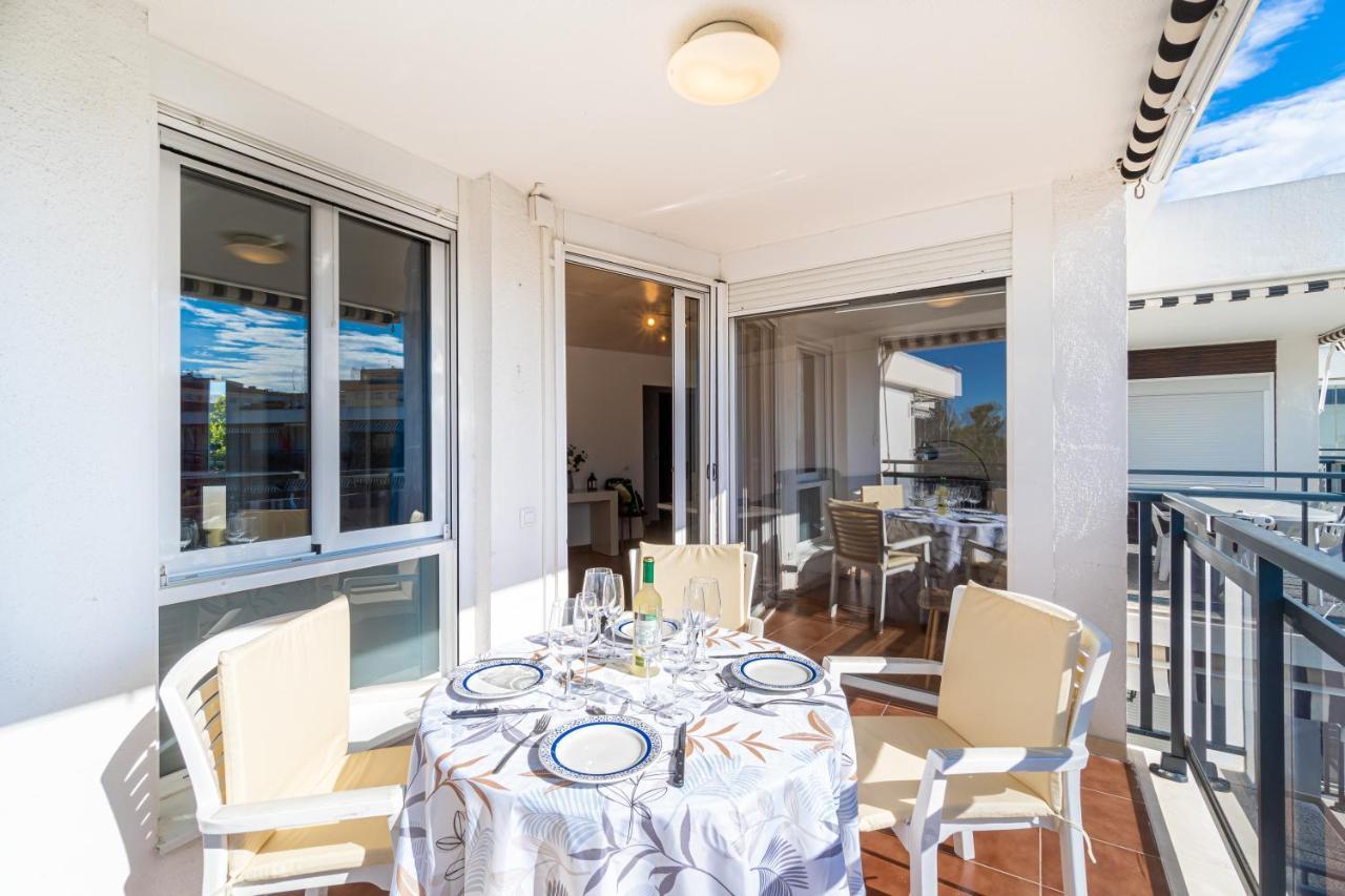 Salou Vista Al Mar Con Parking - 4 Ambientes Leilighet Eksteriør bilde
